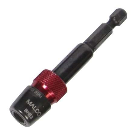 Malco 3 Inch Impact Grade Quick-Change Extension Bit BHE3